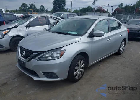 2016 Nissan Sentra Fe+ S/S/Sl/Sr/Sv z USA, uszkodzony, nr VIN 3N1AB7AP8GY292163